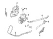 Diagram for 1998 Mercedes-Benz SLK230 Power Steering Pump - 003-466-46-01