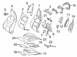 Diagram for 2022 Mercedes-Benz GLA35 AMG Power Seat Switch - 177-919-00-00-9051