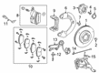 Diagram for 2022 Mercedes-Benz GLA45 AMG Brake Disc - 177-421-00-00