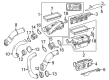 Diagram for Mercedes-Benz E63 AMG Oxygen Sensor - 008-542-45-18