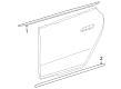 Diagram for 2023 Mercedes-Benz EQE 500 Door Moldings - 295-690-19-01