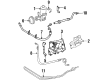 Diagram for 1995 Mercedes-Benz SL320 Power Steering Hose - 129-466-07-81