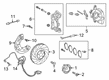 Diagram for Mercedes-Benz GLE350 Brake Caliper Bolt - 910105-014005