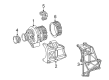 Diagram for Mercedes-Benz S500 Alternator - 011-154-32-02-83