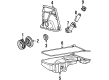 Diagram for Mercedes-Benz 300TE Oil Filter - 104-180-62-10