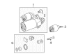 Diagram for Mercedes-Benz E350 Starter - 276-906-23-00-80