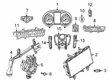 Diagram for 2020 Mercedes-Benz C63 AMG Automatic Transmission Shift Levers - 205-900-07-46-9051