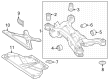 Diagram for 2022 Mercedes-Benz EQB 300 Axle Beam Mount - 243-351-02-00