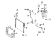 Diagram for 2010 Mercedes-Benz SLK300 Coolant Reservoir - 171-500-00-49