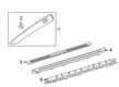 Diagram for 2021 Mercedes-Benz S560 Pillar Panels - 217-690-19-04-9E38