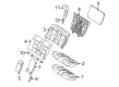 Diagram for 2013 Mercedes-Benz E63 AMG Seat Cushion Pad - 212-920-66-19-8N54