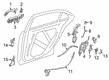 Diagram for 2020 Mercedes-Benz S63 AMG Door Hinge - 222-730-83-03