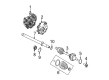 Diagram for 2014 Mercedes-Benz CL550 Axle Bearing Lock Rings - 000983-020000