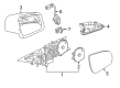 Diagram for 2017 Mercedes-Benz E550 Side View Mirrors - 207-810-17-00