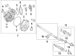 Diagram for Mercedes-Benz S63 AMG Axle Shaft - 222-330-73-01