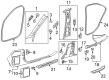 Diagram for 2023 Mercedes-Benz E350 Pillar Panels - 213-690-67-06-1D34