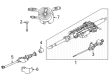 Diagram for 2016 Mercedes-Benz AMG GT S Steering Shaft - 190-462-01-00