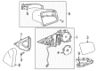 Diagram for 2012 Mercedes-Benz S63 AMG Side View Mirrors - 221-810-18-76