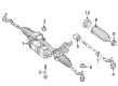 Diagram for Mercedes-Benz E400 Rack and Pinions - 212-460-04-01-80