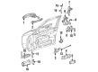 Diagram for Mercedes-Benz 300SDL Door Hinge - 123-720-00-37