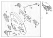 Diagram for 2018 Mercedes-Benz GLA250 Steering Wheel - 218-460-91-03-9E38