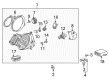 Diagram for 1999 Mercedes-Benz CLK430 Daytime Running Lights - 208-820-06-61-64