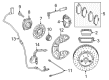 Diagram for Mercedes-Benz SLC43 AMG Brake Caliper Bracket - 172-423-02-06