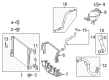 Diagram for Mercedes-Benz E550 Radiator Hose - 218-501-12-82