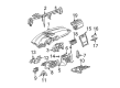 Diagram for Mercedes-Benz C320 Instrument Cluster - 203-680-01-87-8H89