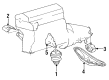 Diagram for 1992 Mercedes-Benz 300D Engine Mount - 201-240-42-17