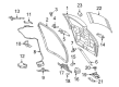 Diagram for Mercedes-Benz ML450 Door Hinge - 164-740-07-00