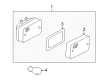 Diagram for Mercedes-Benz G500 Tail Light Lens - 003-826-42-90