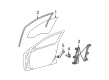 Diagram for 2009 Mercedes-Benz E550 Window Channel - 211-725-01-25