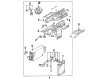 Diagram for Mercedes-Benz 600SEL A/C Hose - 000-830-97-15