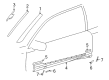 Diagram for 2000 Mercedes-Benz CLK320 Pillar Panels - 208-690-08-87