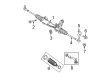 Diagram for 2014 Mercedes-Benz Sprinter 3500 Rack and Pinion Boot - 906-460-19-00