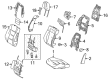 Diagram for 2013 Mercedes-Benz E400 Seat Cushion Pad - 212-910-10-06-8P26