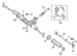 Diagram for 2013 Mercedes-Benz GLK250 Rack and Pinion Boot - 204-463-03-96