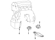 Diagram for 1988 Mercedes-Benz 190D Engine Mount - 201-242-06-01