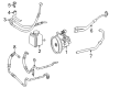 Diagram for 2011 Mercedes-Benz ML63 AMG Power Steering Hose - 164-466-06-81