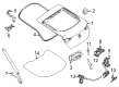 Diagram for 2023 Mercedes-Benz GLE63 AMG S Door Hinge - 167-740-41-00