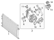 Diagram for 2017 Mercedes-Benz G550 Radiator - 463-500-43-00-64