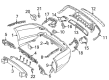 Diagram for 2014 Mercedes-Benz SL63 AMG Bumper - 231-885-12-25-9999