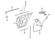 Diagram for Mercedes-Benz CLS550 Weather Strip - 219-737-02-35