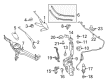 Diagram for 2014 Mercedes-Benz E63 AMG Windshield Wiper Arms - 212-820-13-44