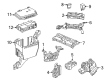 Diagram for 2019 Mercedes-Benz GLE63 AMG S Fuse Box - 166-540-50-02