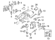 Diagram for 2010 Mercedes-Benz ML550 Instrument Cluster - 164-680-40-87-7H24