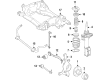 Diagram for Mercedes-Benz GLK350 Control Arm - 204-330-81-11