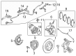 Diagram for Mercedes-Benz GLA35 AMG Parking Brake Motor - 000-150-03-00