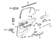 Diagram for 2022 Mercedes-Benz GLE53 AMG Weather Strip - 167-735-91-00